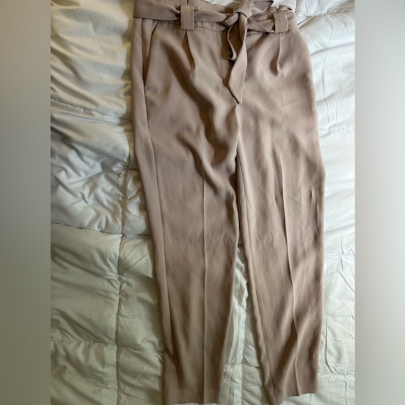 Express ankle high rise sash tie dress pants - Picture 3 of 3